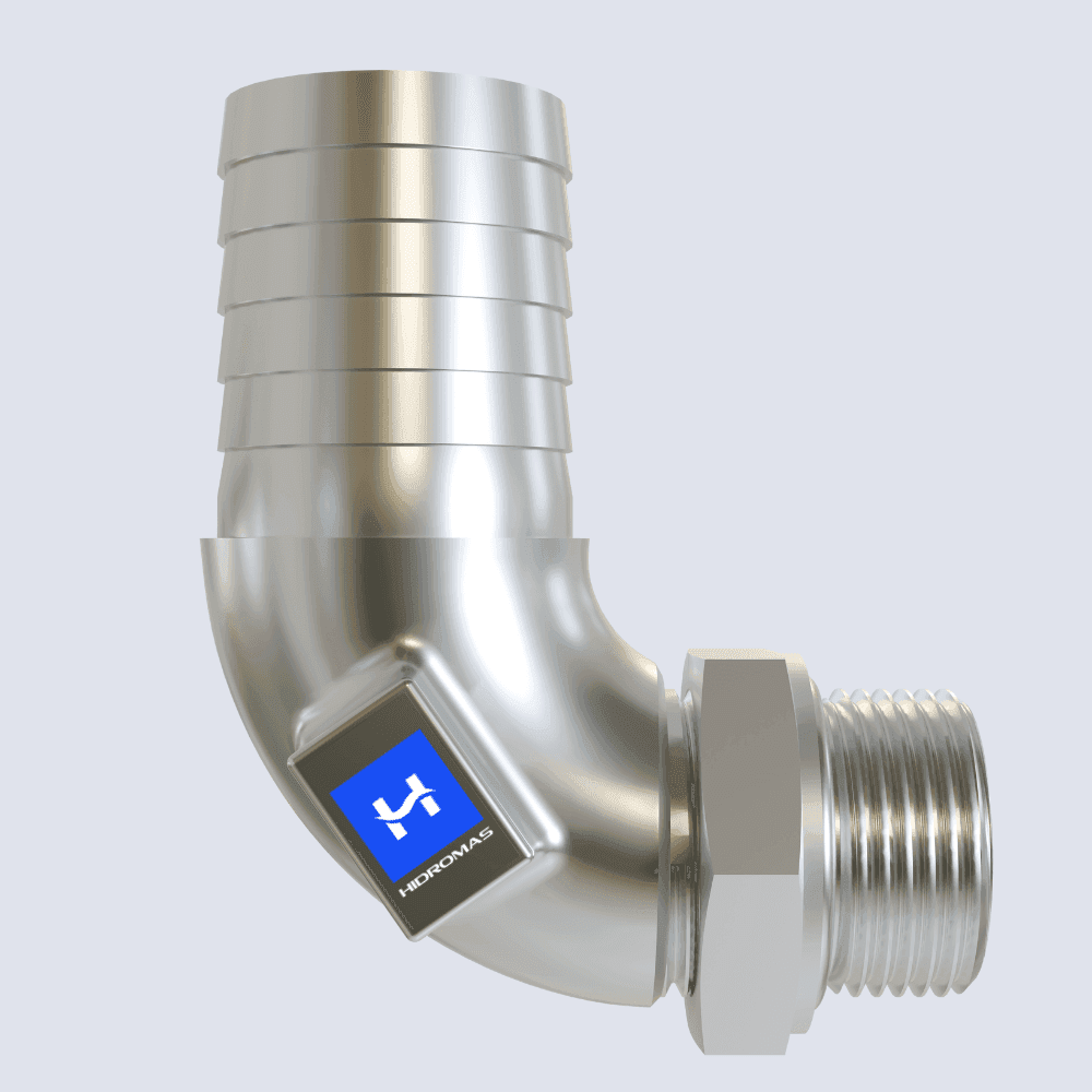 Suction Elbow Adapter Kit (G1 1/2" BSPOT L.NUT-G1 1/2" BSPIT)