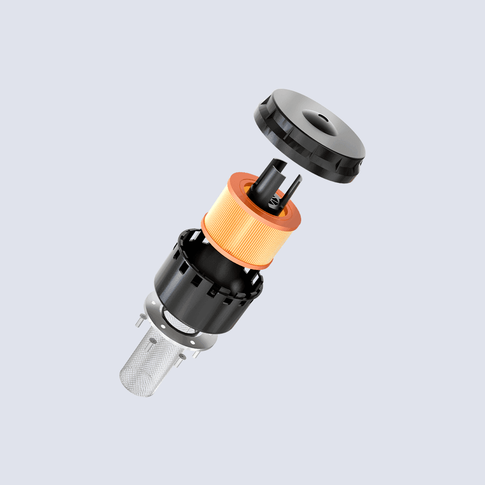 Filter Cap Kit (Metal)