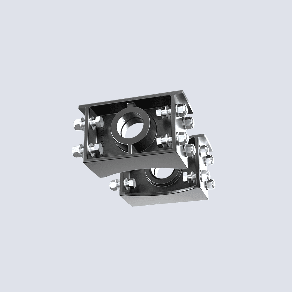 CHASSIS BRACKET KIT HM11 Ø60 x 204