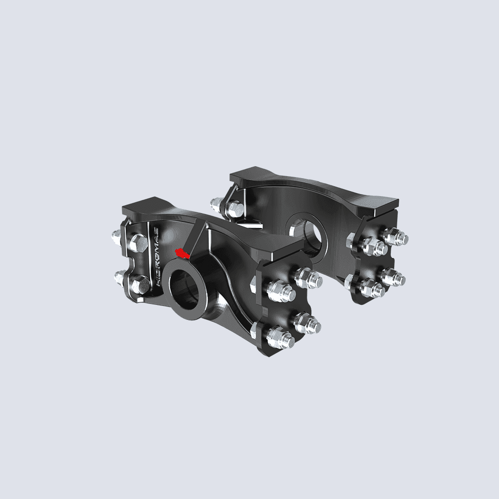 CHASSIS BRACKET KIT HM12 Ø60 x 286