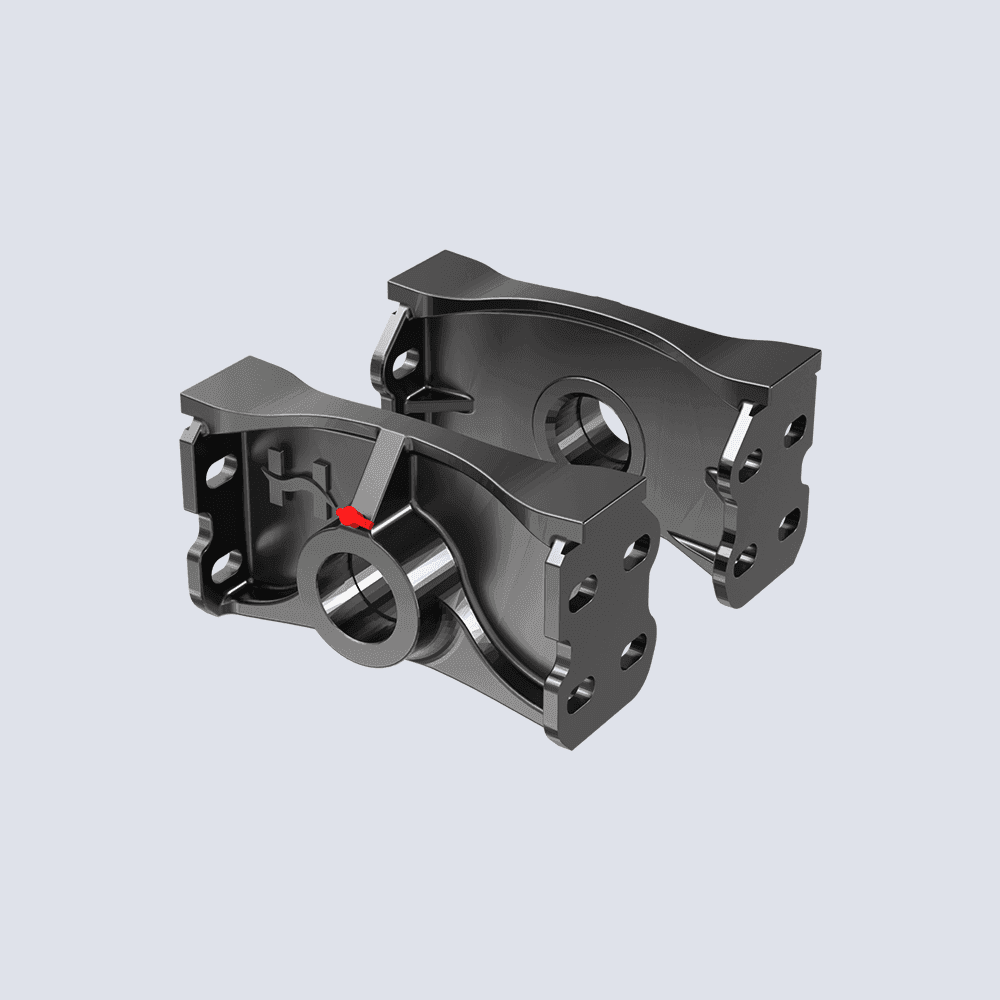 Chassis Bracket Kit HM 11 Ø60 X 368